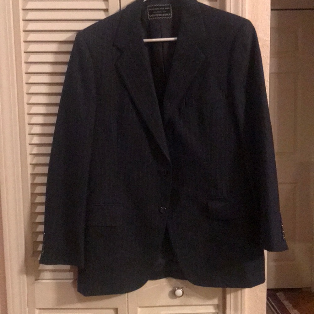 Saks Men’s Pin-striped suit jacket